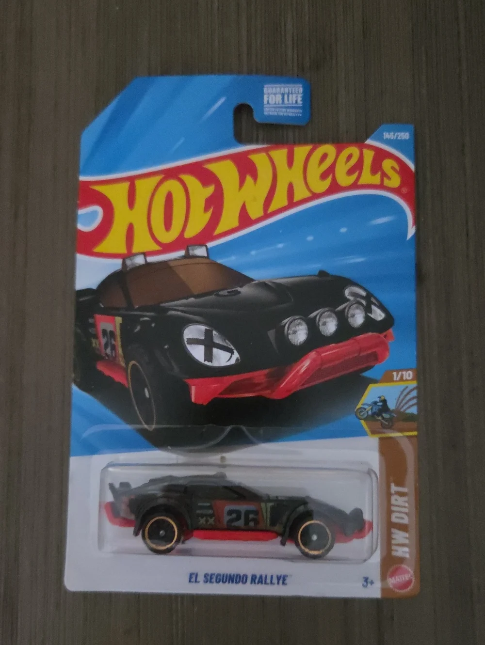 El Segundo Rallye Kids Hot Wheels - Black & Red